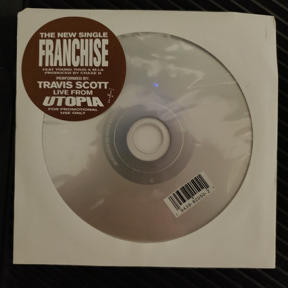 Travis Scott Franchise CD w Sleeve